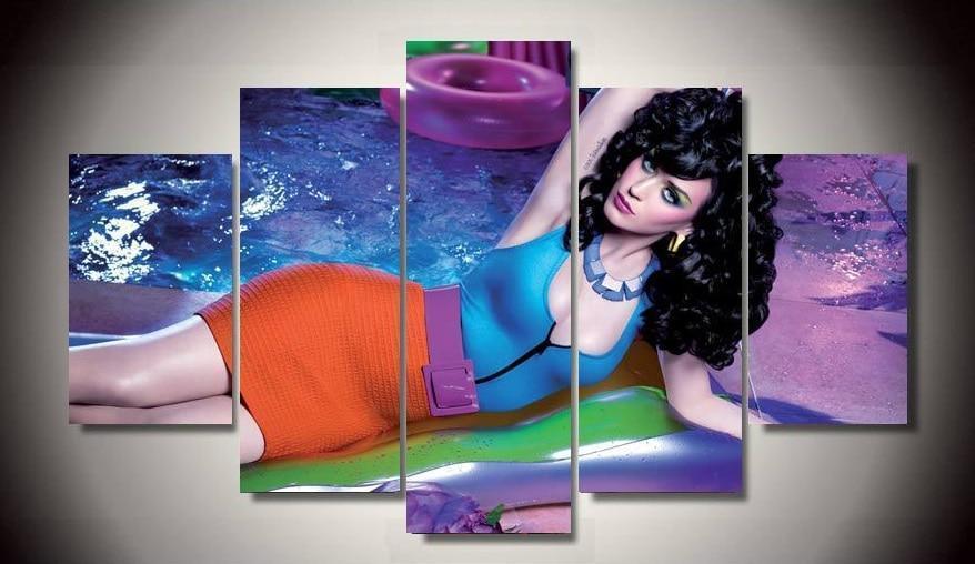 Katy Perry Celebrity Canvas Wall Art