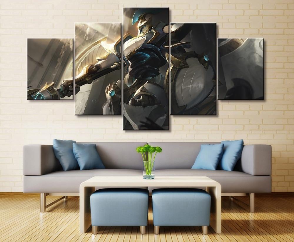 LOL League Of Legends Kayle 3 Gaming Canvas Wall Art