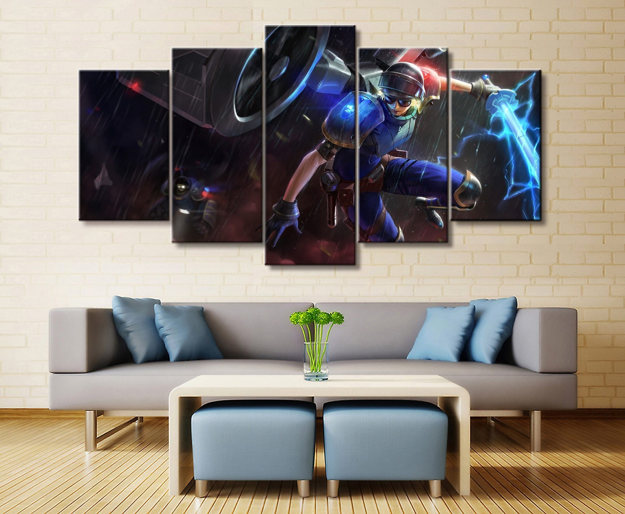 LOL League Of Legends Kayle 2 Gaming Canvas Wall Art