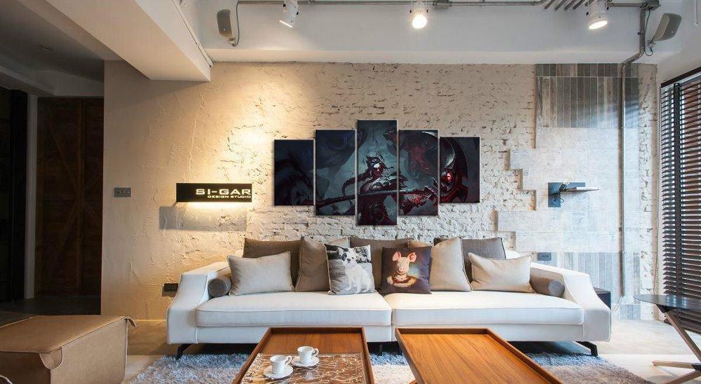LOL League Of Legends Kayn Gaming Canvas Wall Art
