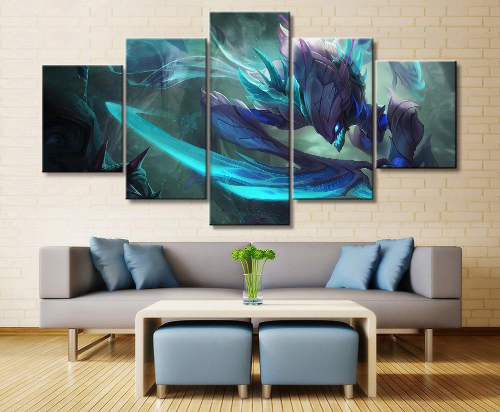 LOL League Of Legends Kha'Zix Gaming Canvas Wall Art