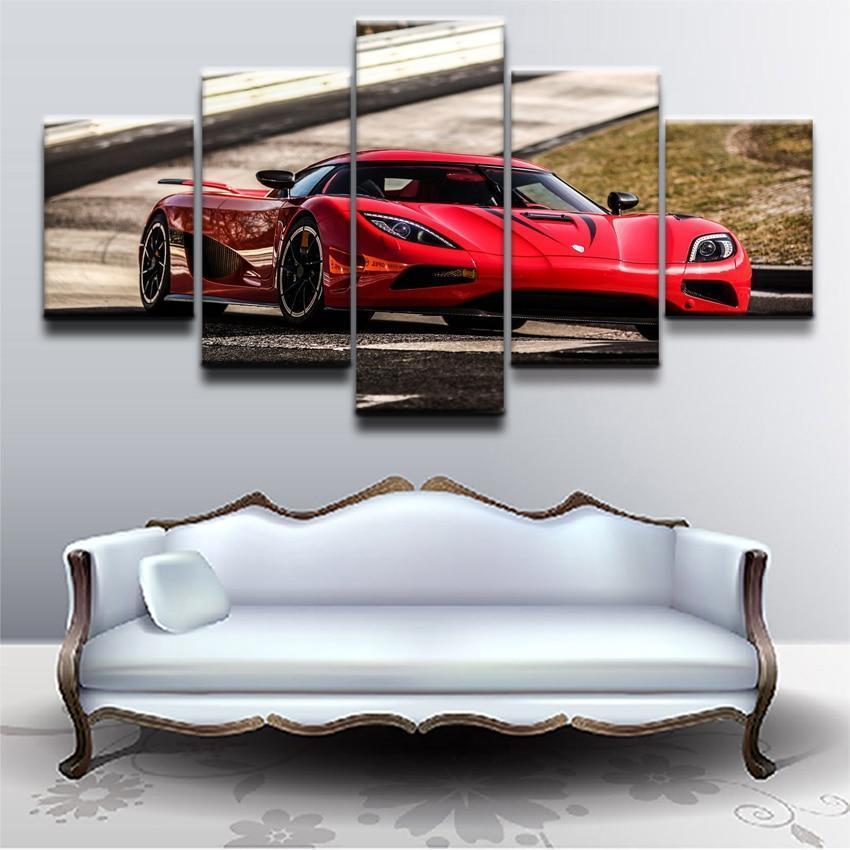 Koenigsegg Agera R Car Canvas Wall Art