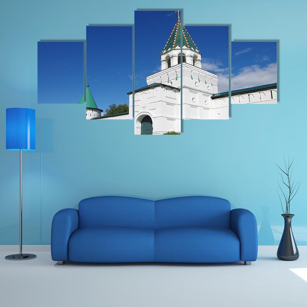 Kostroma Lpatyevsky Monastery In Summer Day Nature Canvas Wall Art