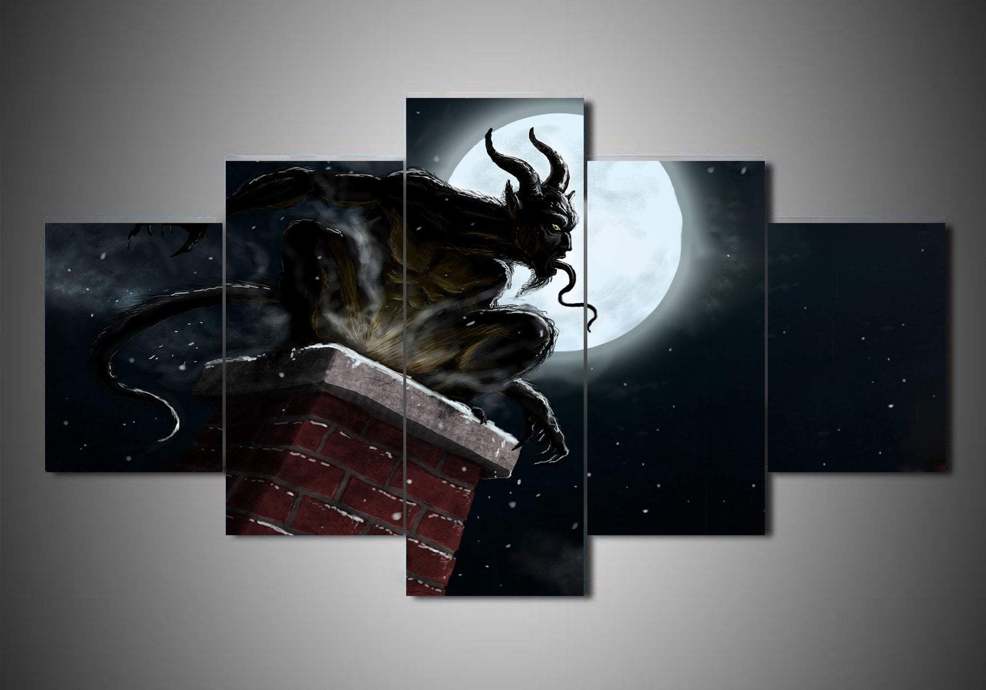 Krampus 1 Movie Canvas Wall Art
