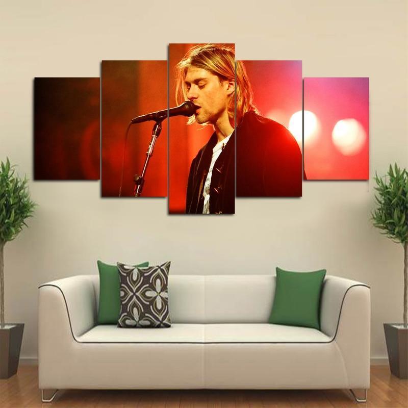 Kurt Cobain 2 Canvas Wall Art