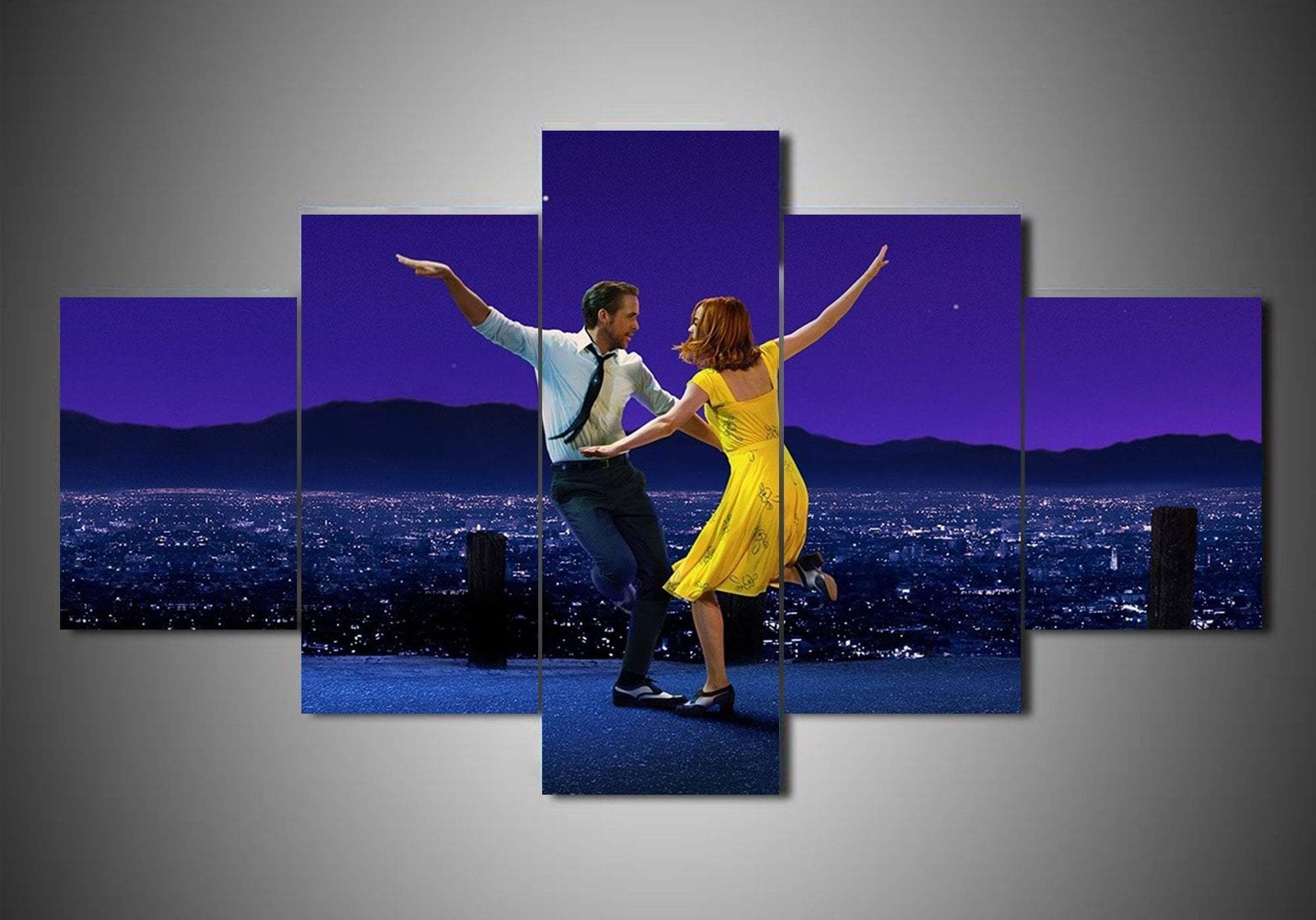 La La Land Movie Canvas Wall Art