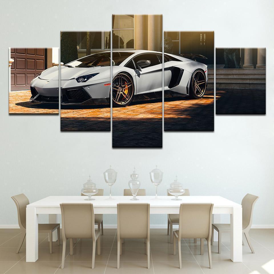 Lamborghini Supercar 1 Car Canvas Wall Art