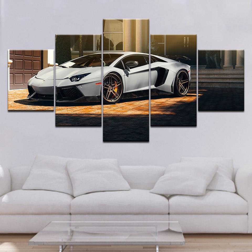 Lamborghini Supercar 1 Car Canvas Wall Art