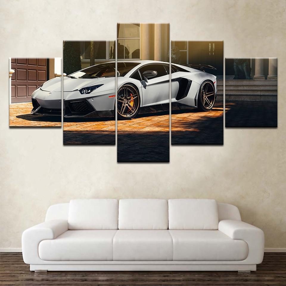 Lamborghini Supercar 1 Car Canvas Wall Art