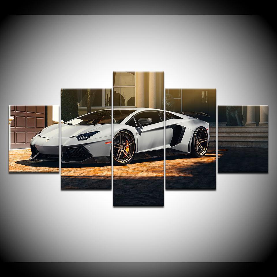 Lamborghini Supercar 1 Car Canvas Wall Art