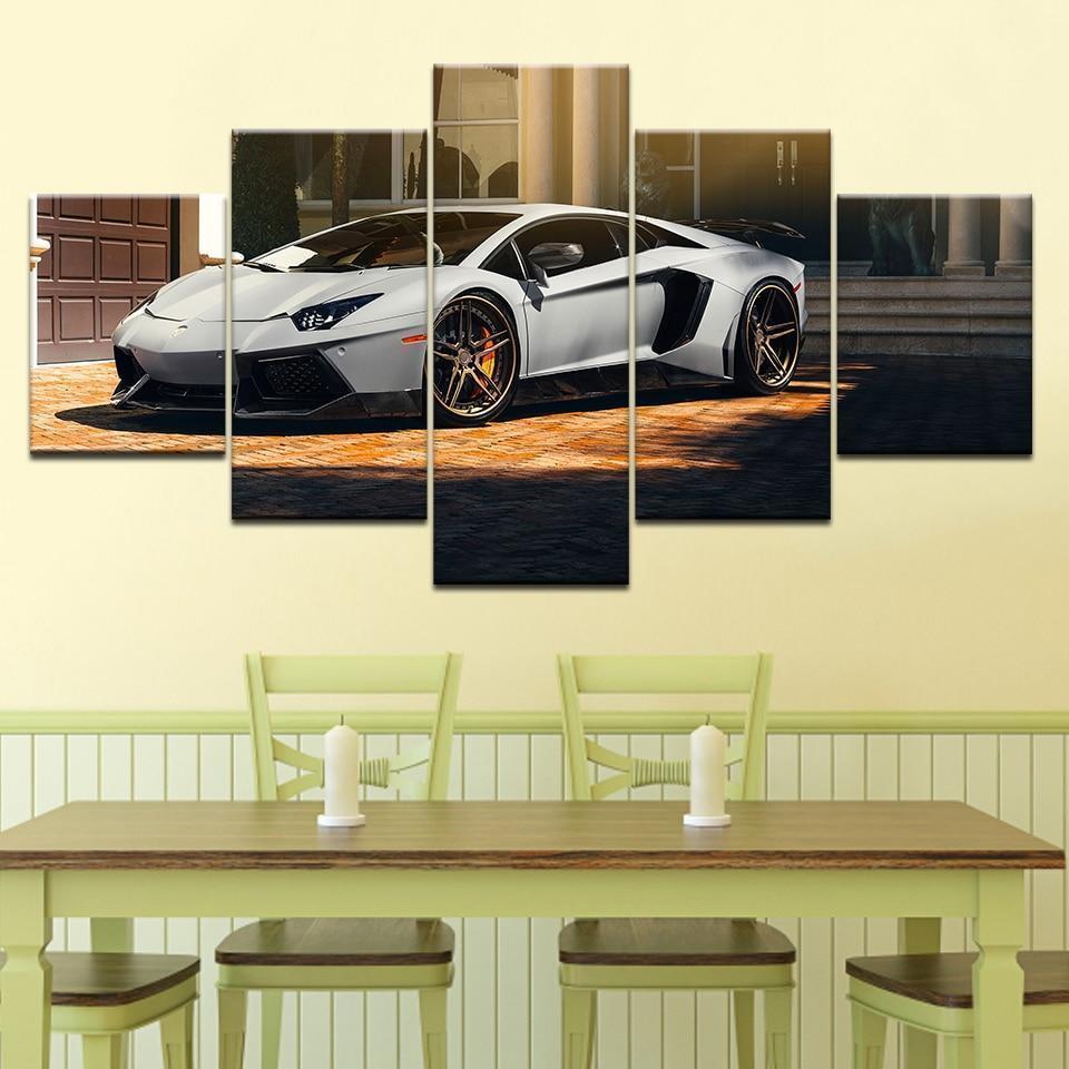 Lamborghini Supercar 1 Car Canvas Wall Art