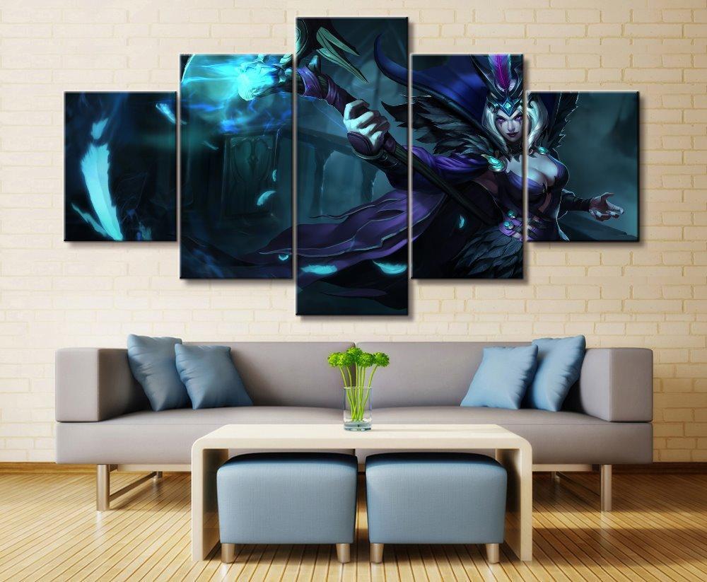 LOL League Of Legends LeBlanc Gaming Canvas Wall Art