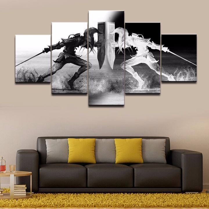 Legend Of Zelda Battle For Light Gaming Canvas Wall Art