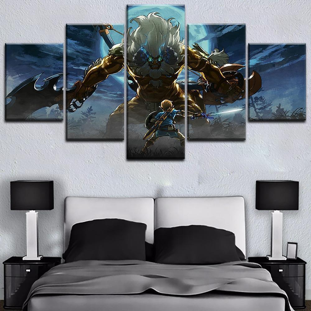 Legend of Zelda Poster 3 Gaming Canvas Wall Art
