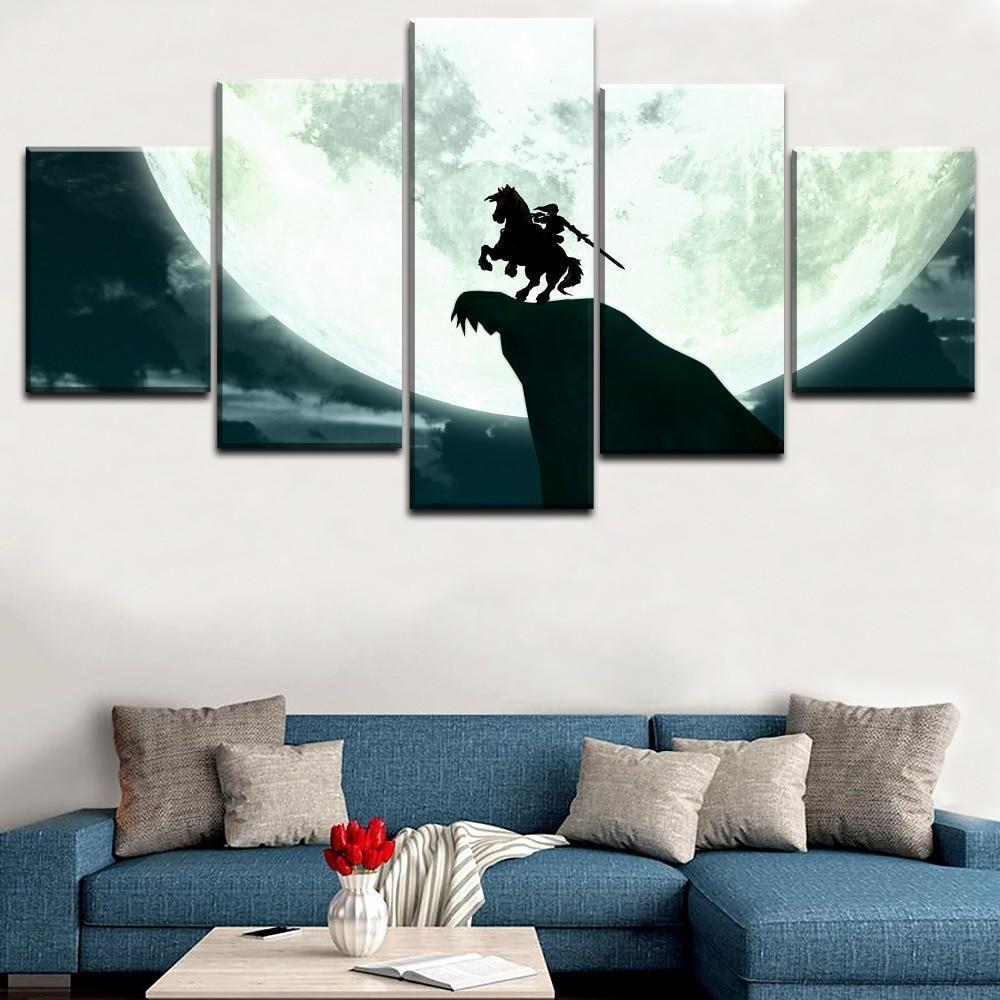 Legend Of Zelda Twilight Princess Gaming Canvas Wall Art