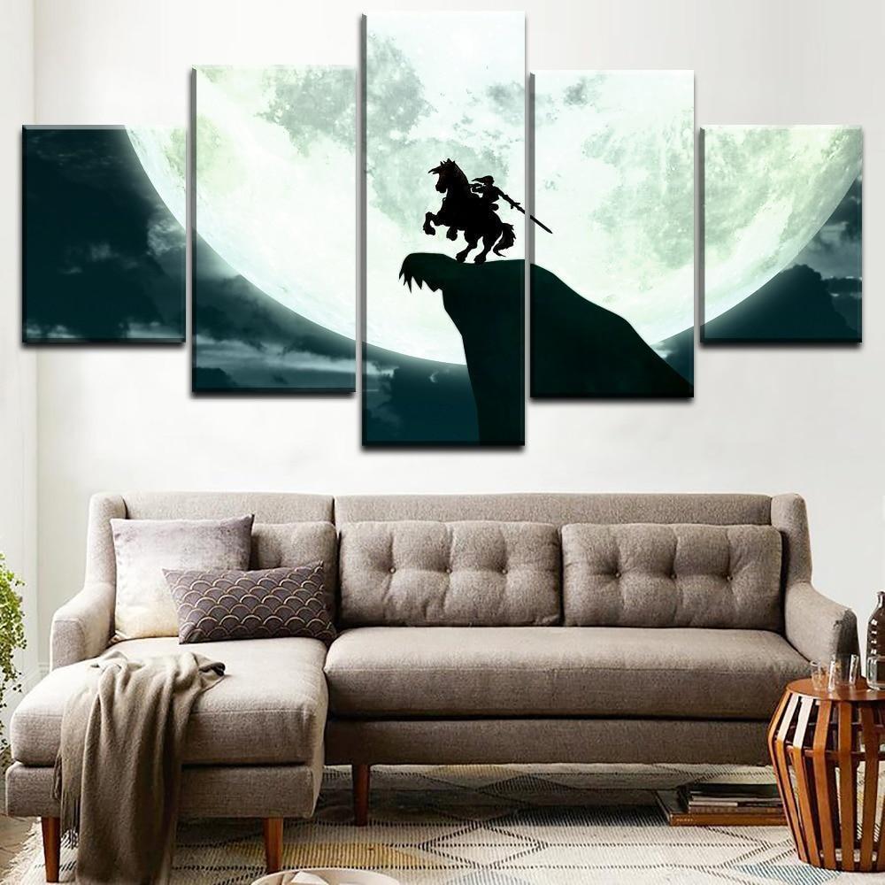 Legend Of Zelda Twilight Princess Gaming Canvas Wall Art