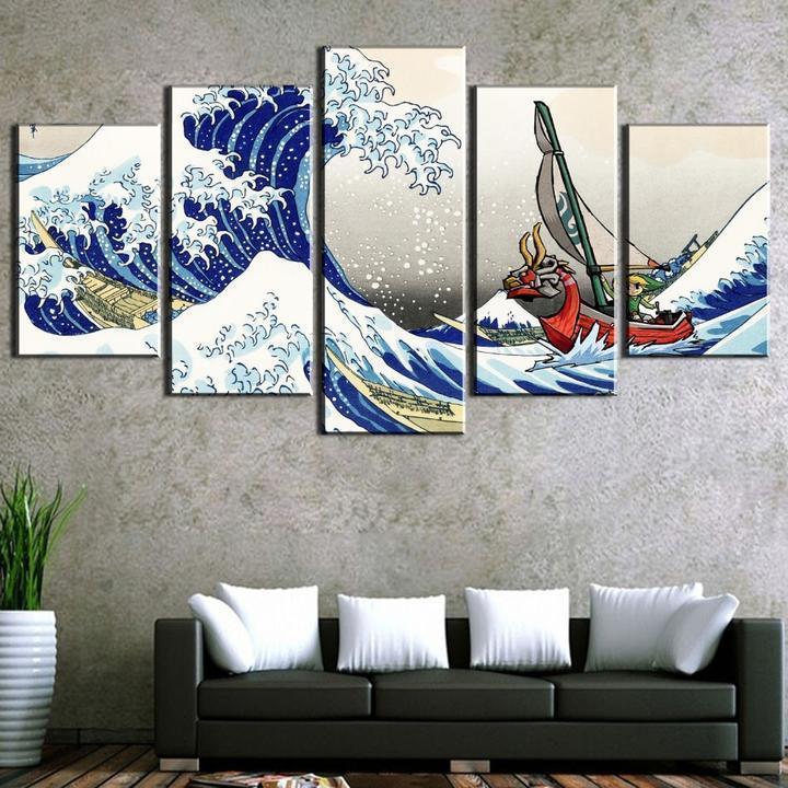 Legend Of Zelda: Wind Waker Gaming Canvas Wall Art