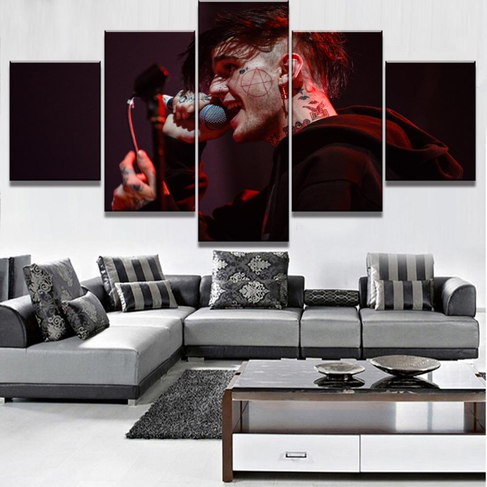 Lil Peep Music Poster 1 Celebrity Canvas Wall Art