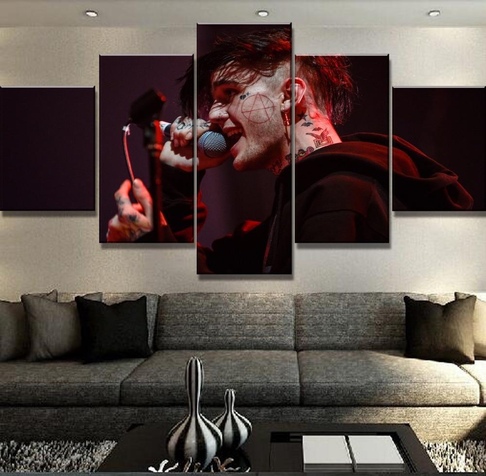 Lil Peep Music Poster 1 Celebrity Canvas Wall Art