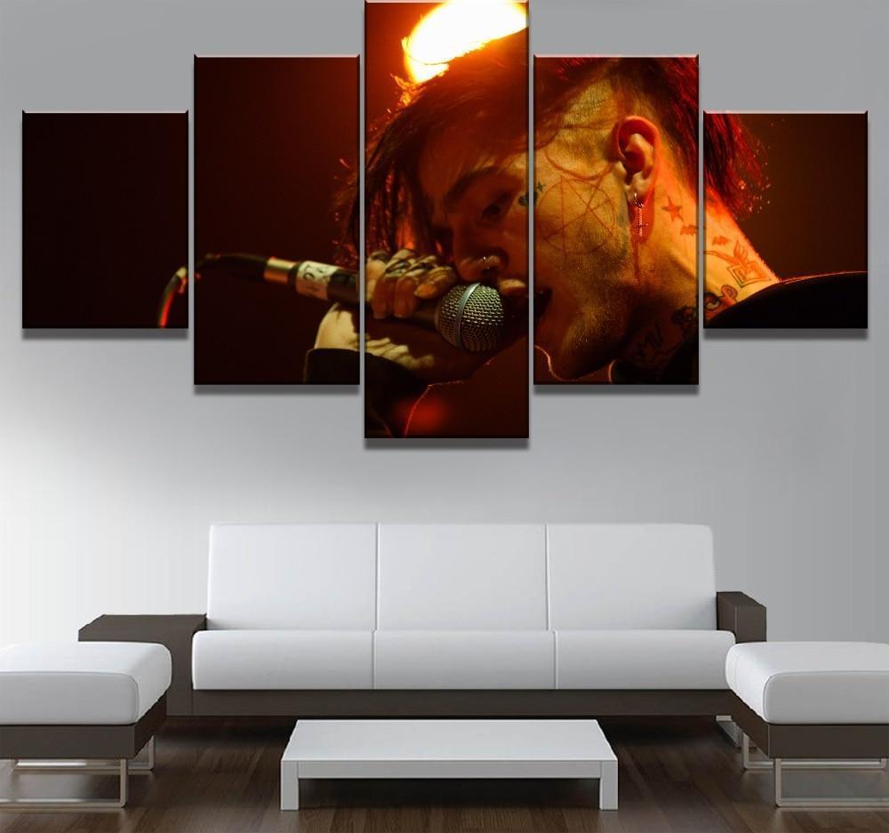 Lil Peep Music Poster 2 Celebrity Canvas Wall Art