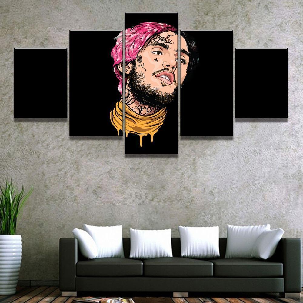 Lil Peep The Art 1 Celebrity Canvas Wall Art
