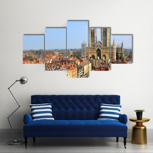 Lincoln Cathedral Nature Canvas Wall Art