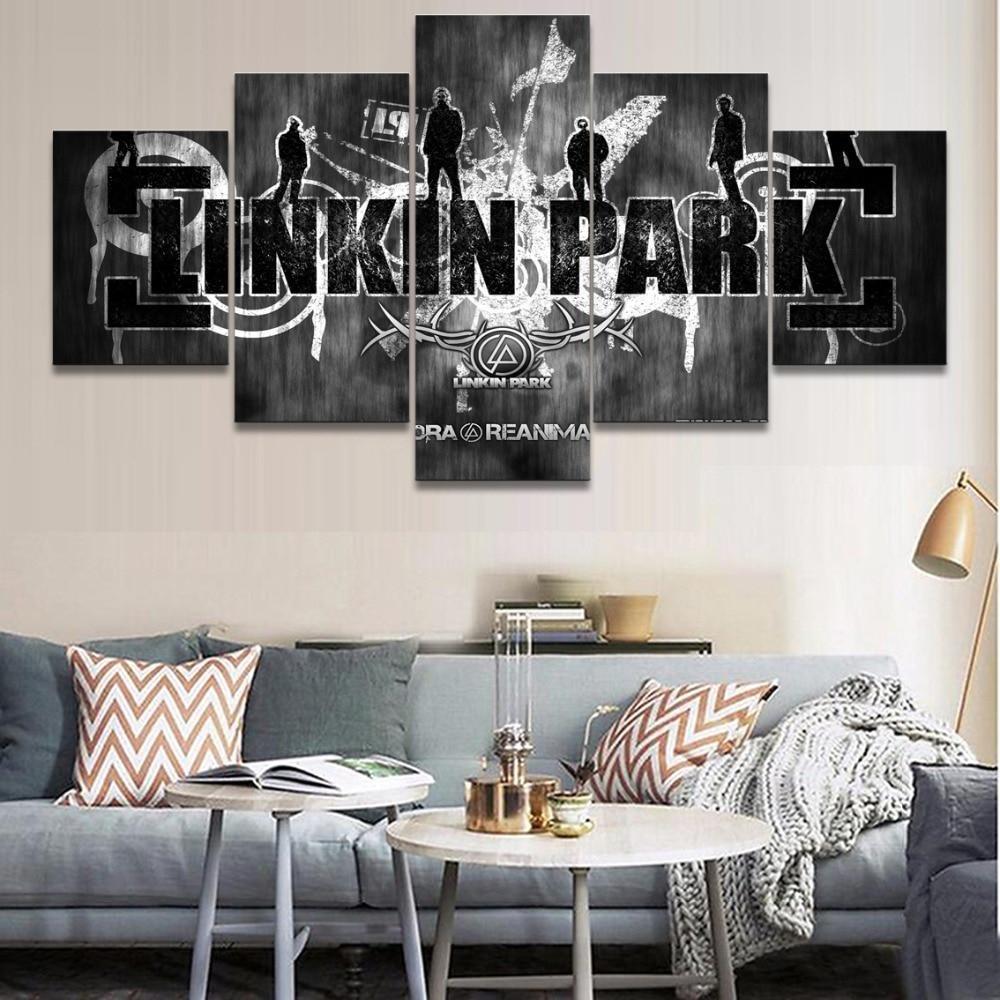 Linkin Park 1 Celebrity Canvas Wall Art