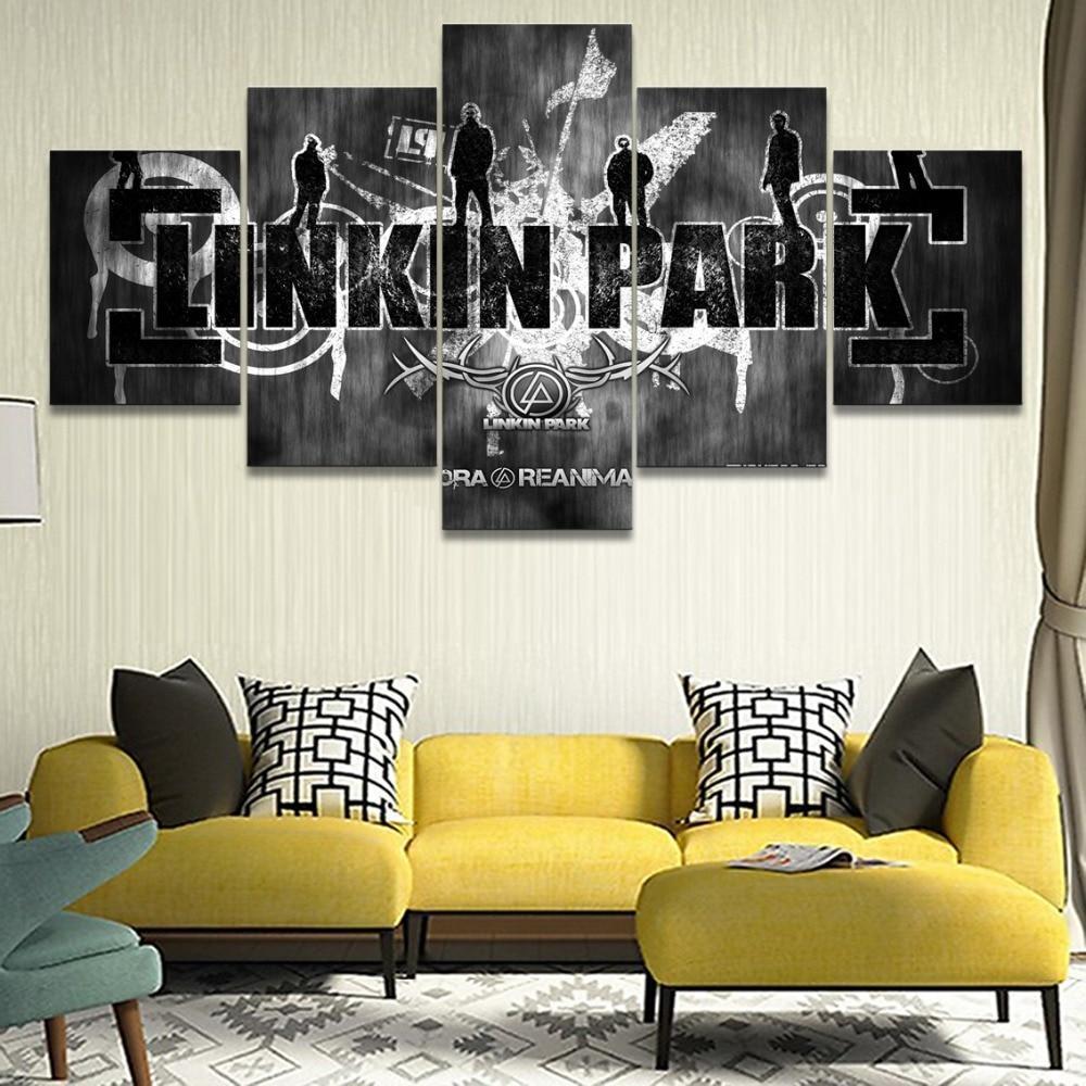 Linkin Park 1 Celebrity Canvas Wall Art