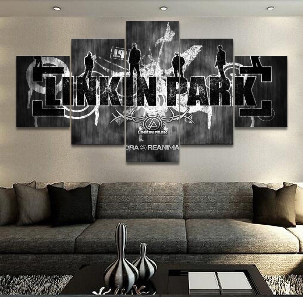 Linkin Park 1 Celebrity Canvas Wall Art