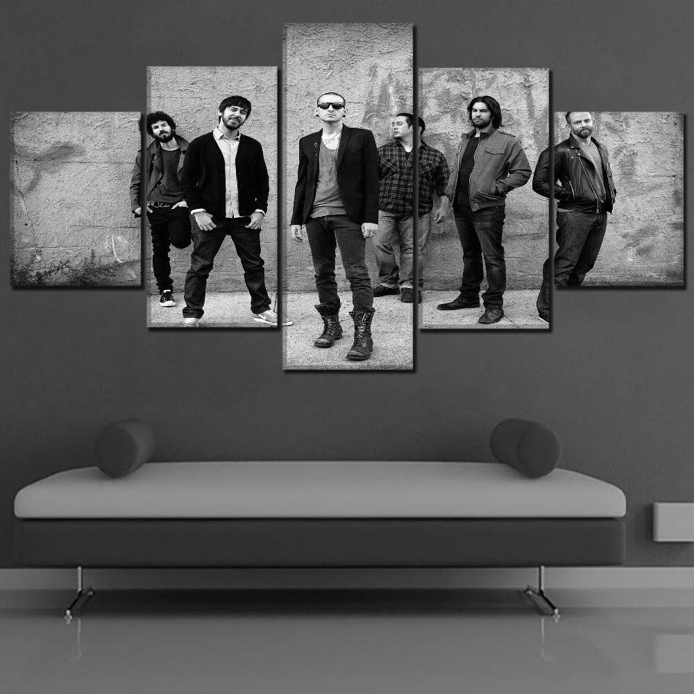 Linkin Park 2 Celebrity Canvas Wall Art
