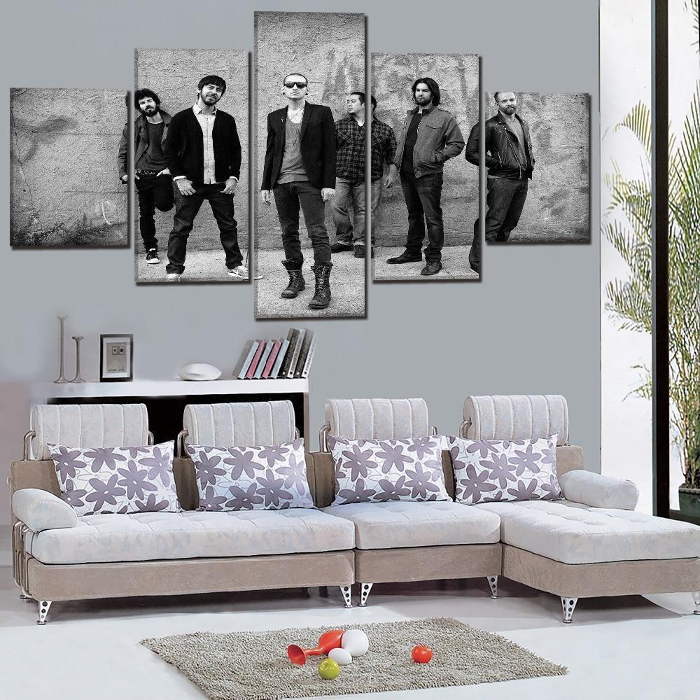 Linkin Park 2 Celebrity Canvas Wall Art