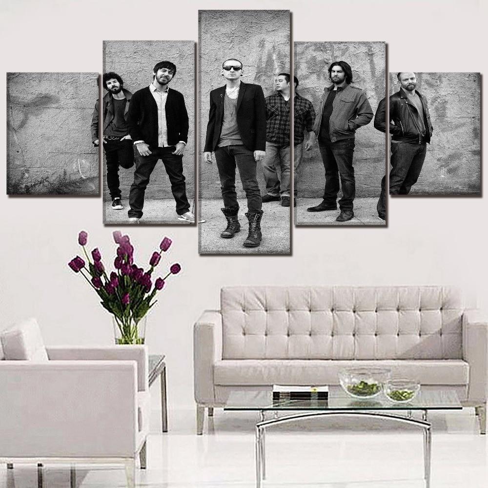 Linkin Park 2 Celebrity Canvas Wall Art