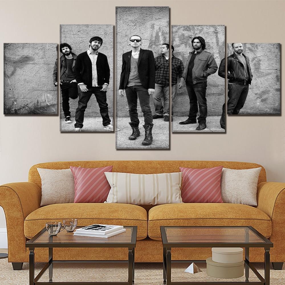Linkin Park 2 Celebrity Canvas Wall Art