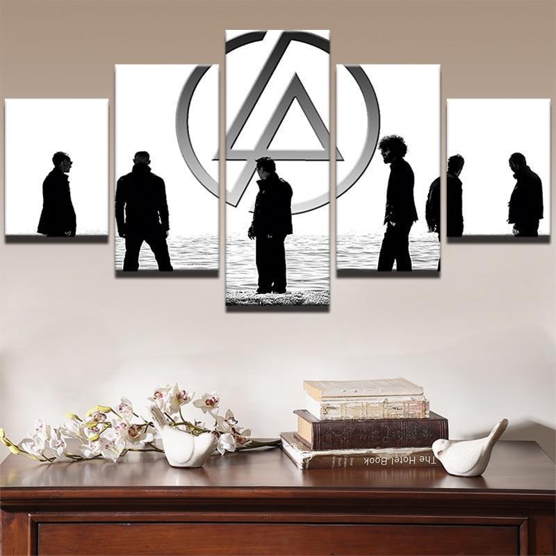 Linkin Park 3 Celebrity Canvas Wall Art