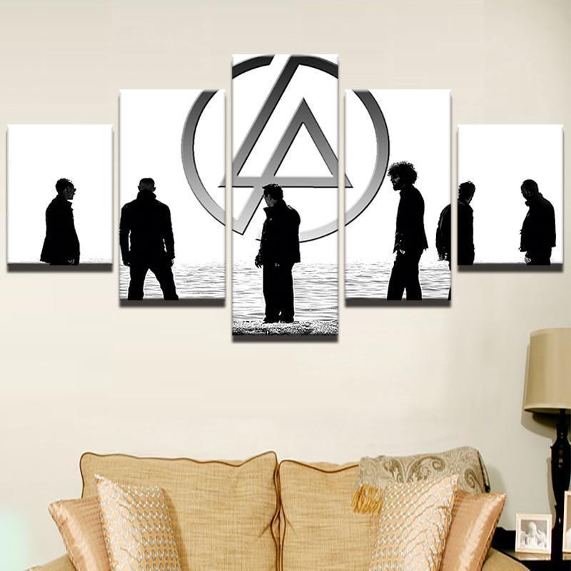 Linkin Park 3 Celebrity Canvas Wall Art