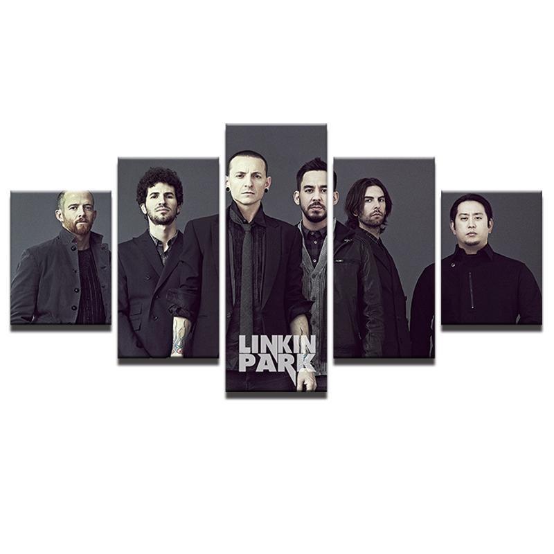 Linkin Park 6 Celebrity Canvas Wall Art