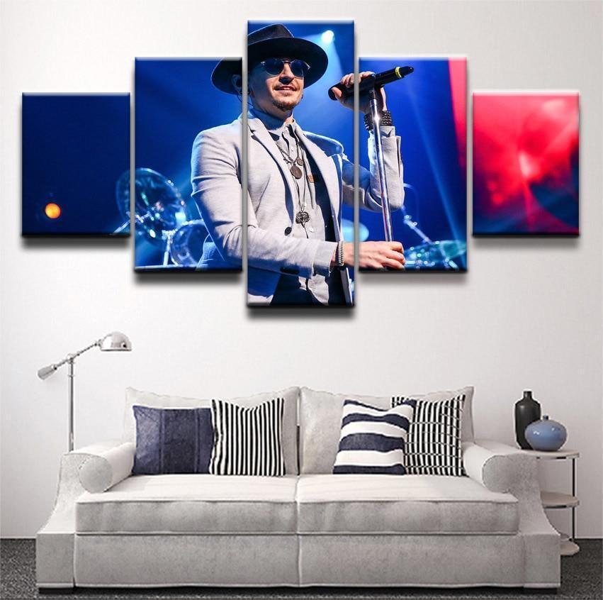 Linkin Park Chester Bennington 1 Celebrity Canvas Wall Art