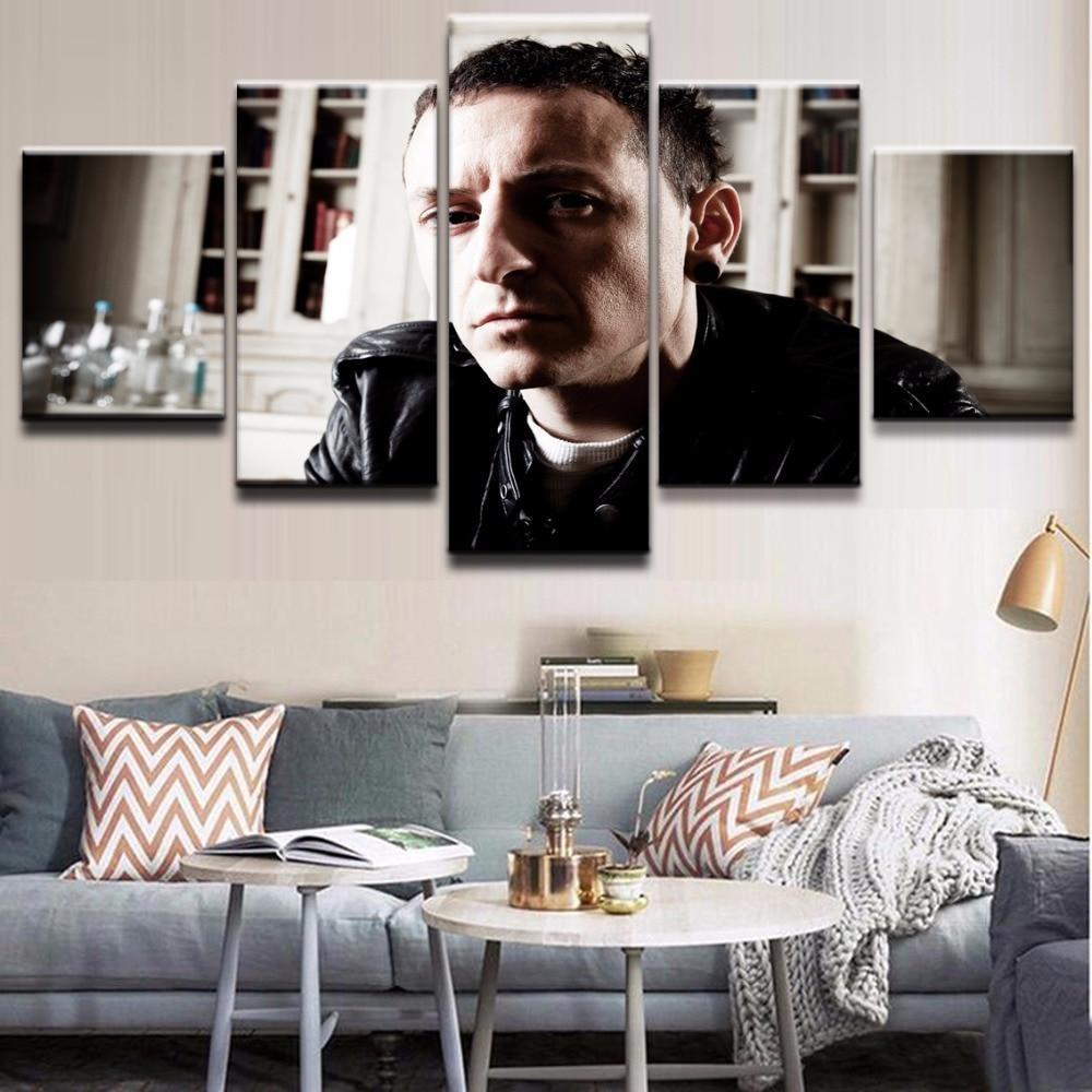 Linkin Park Chester Bennington 2 Celebrity Canvas Wall Art