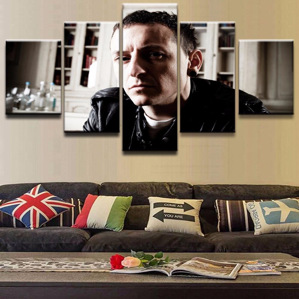 Linkin Park Chester Bennington 2 Celebrity Canvas Wall Art