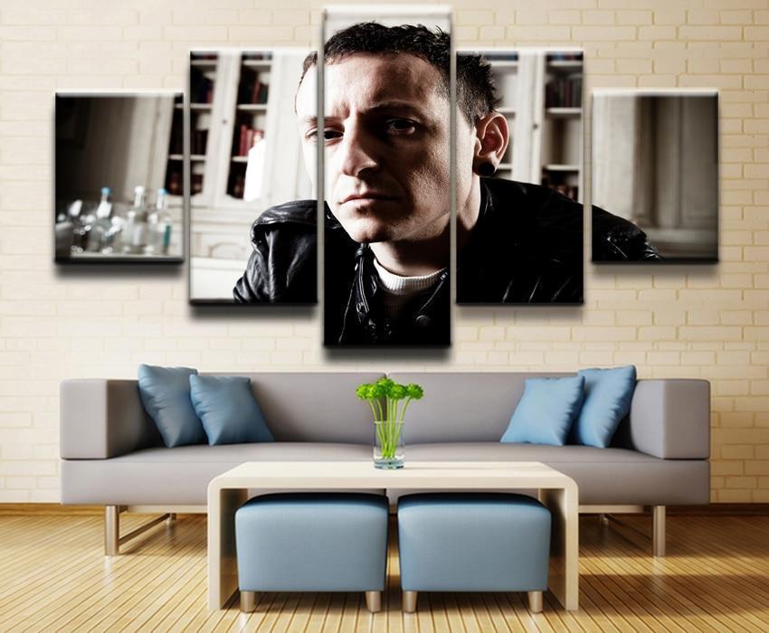 Linkin Park Chester Bennington 2 Celebrity Canvas Wall Art
