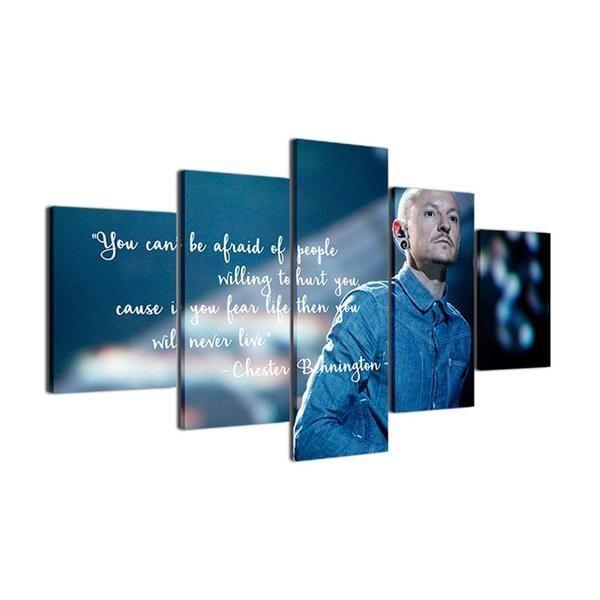 Linkin Park Chester Bennington Celebrity Canvas Wall Art