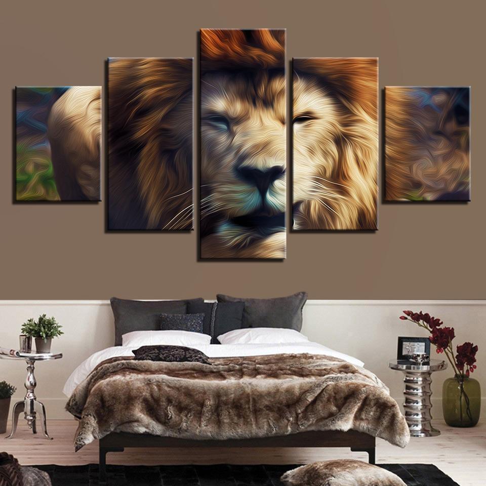 Lion 1 Animal Canvas Wall Art