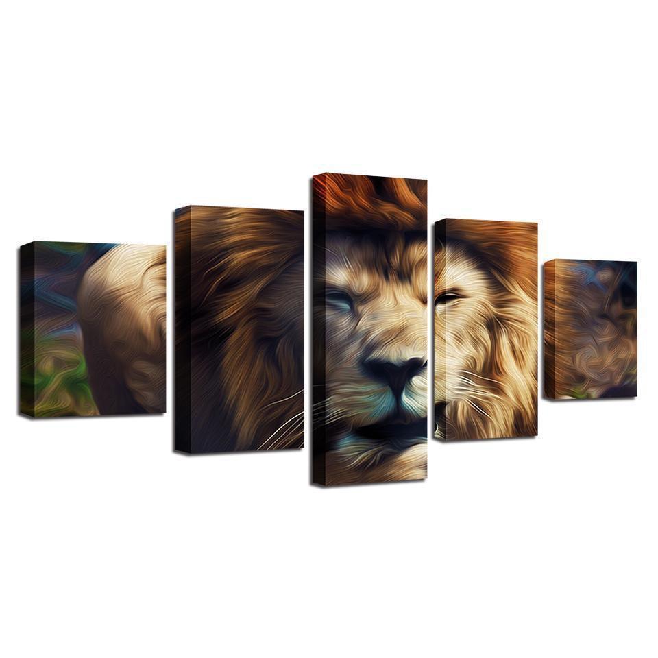 Lion 1 Animal Canvas Wall Art