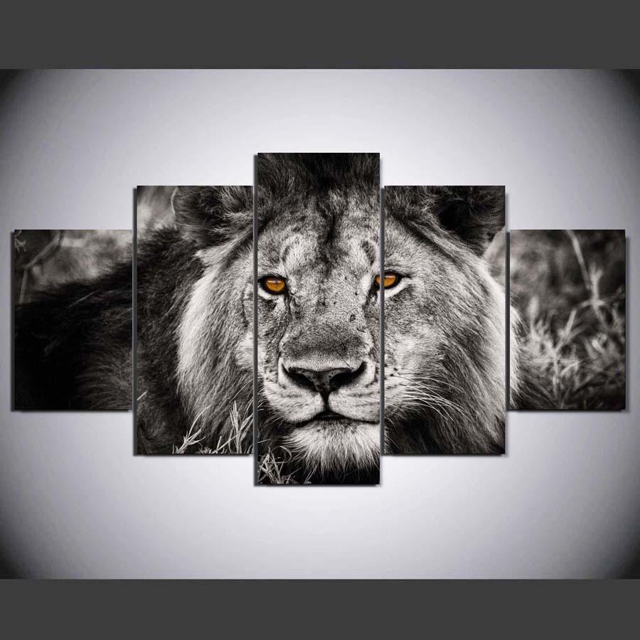 Lion King Animal Canvas Wall Art