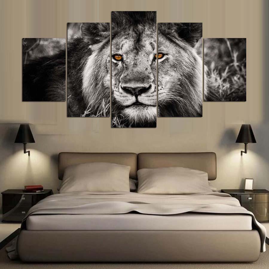 Lion King Animal Canvas Wall Art