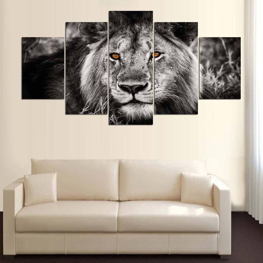 Lion King Animal Canvas Wall Art