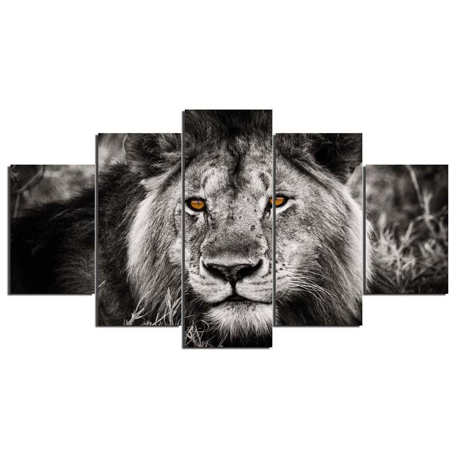 Lion King Animal Canvas Wall Art