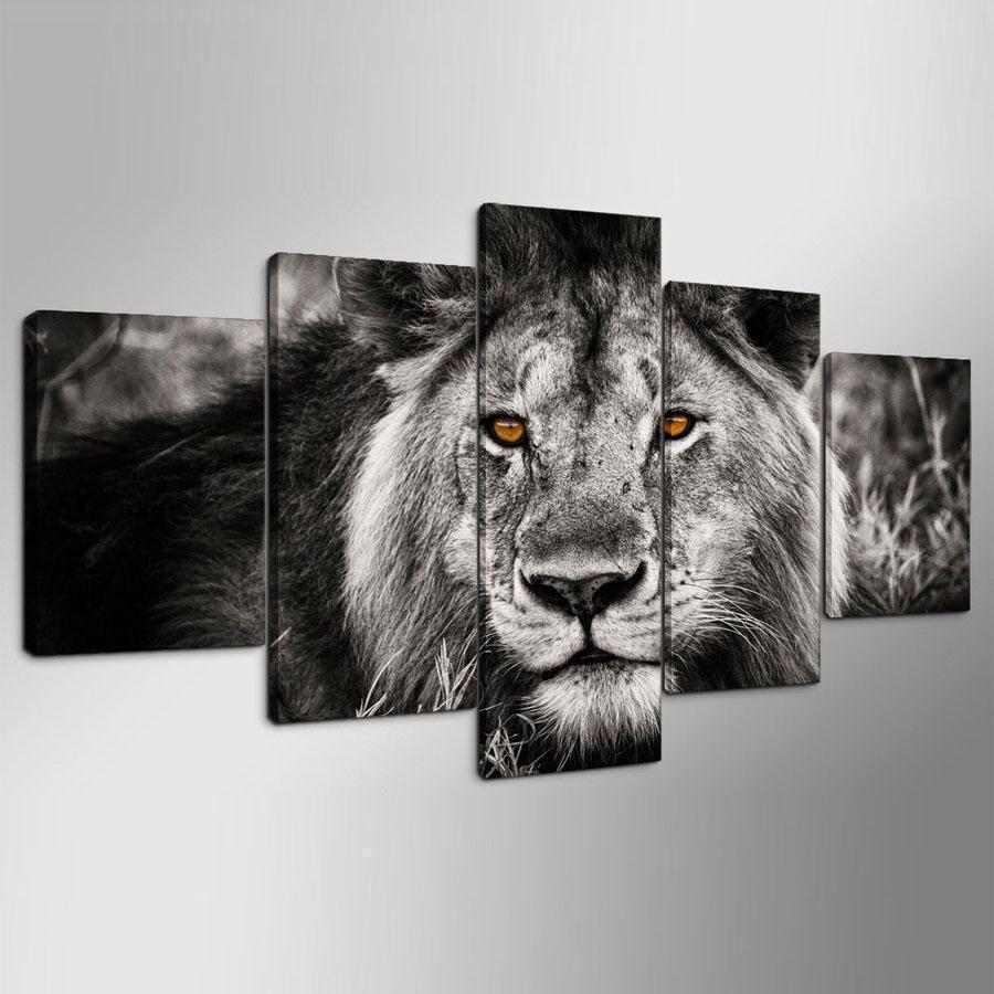Lion King Animal Canvas Wall Art