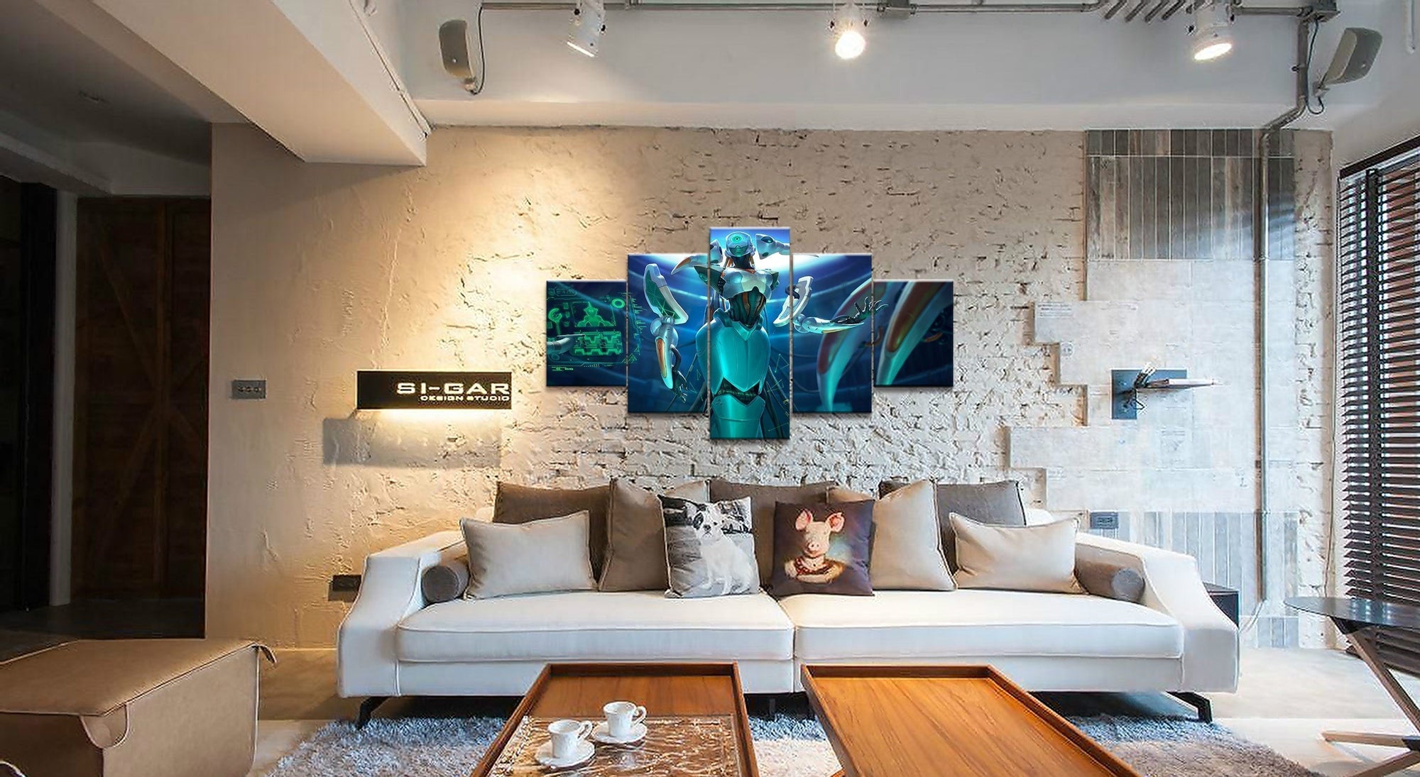 LOL League Of Legends Lissandra Gaming Canvas Wall Art
