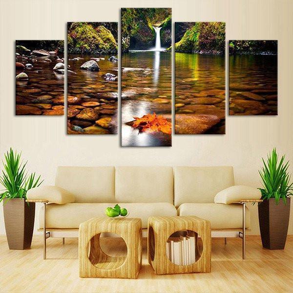 Little Oasis Nature Canvas Wall Art